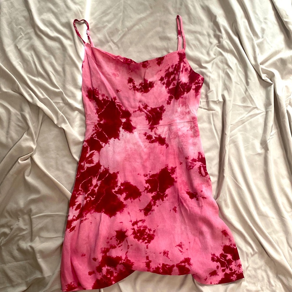 Lulus tie dye mini dress.